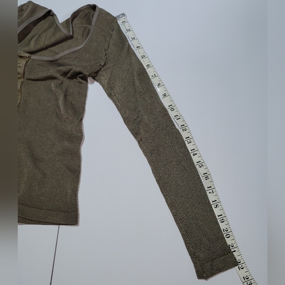 Intimately Free People Olive Long Sleeve Button Up - Picture 5 of 7